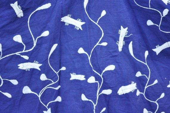 fish embroidery